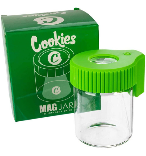 Cookies Mag Jar Frasco Hermetico Con Luz Y Aumento