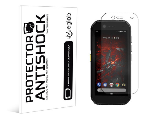 Protector De Pantalla Antishock Cat S42 H+