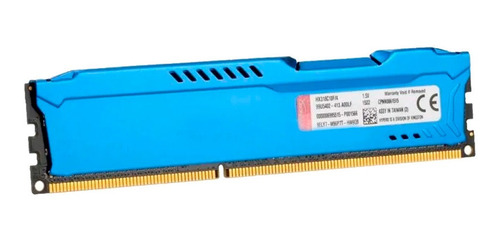 Imagen 3 de 6 de Memoria Ram Dimm Kingston Hyperx Fury Ddr3 4g 1866 Mhz /v