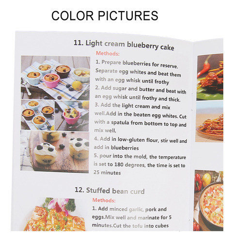 Libro De Cocina Air Fryer, 32 Recetas, Imágenes En Color, Co