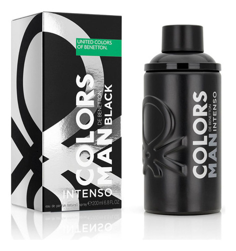 Perfume De Hombre Benetton Colors Black Man Intenso Edp 200 