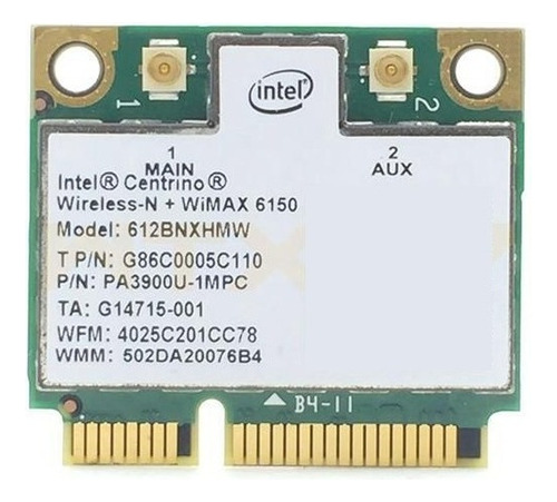 Mini Pci Wifi 612bnxhmw Lenovo G770 G55 V570 Sl100 V570c Nfe