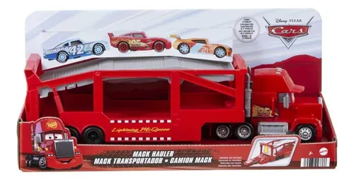 Caminhão Transportador De Brinquedos Mattel Cars Mack Hauler Mack