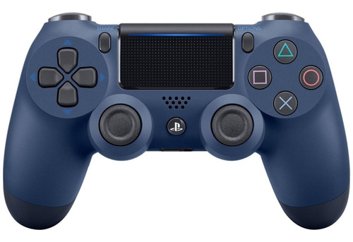 Controle Joystick Sem Fio Sony Dualshock 4 Midnight Blue