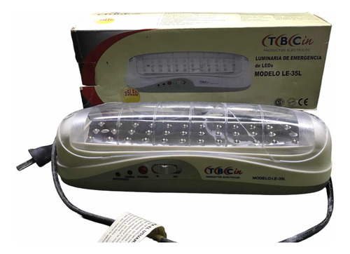 Luz De Emergencia 35 Led Para Cambiar Batería