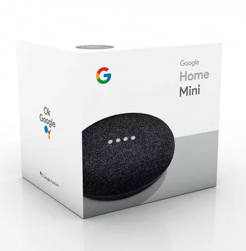 Parlante Inteligente Asistente Virtual Google Home Mini