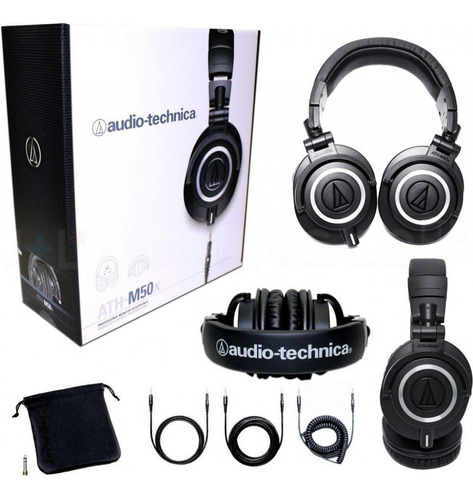 Auriculares Profesionales Audio-technica Ath-m50x Negro
