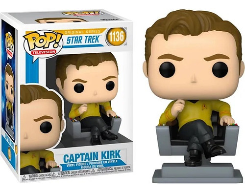 Star Trek: Captain Kirk #1136 - Pop Funko Original