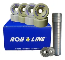 Comprar 8 Ruedas Roll Line Magnum + 16 Rulemanes Nacionales 608