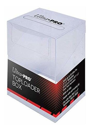 Ultra Pro Toploader Box Transparente