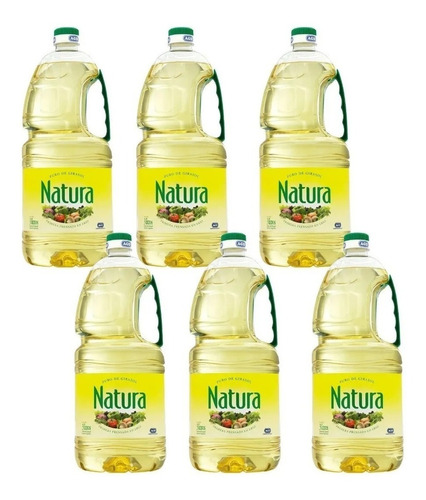 Aceite Natura 3l X6 Unidades