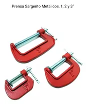 Comprar Set De Prensas Manuales. Tipo G, Sargentos 3, 2, 1 Pulgadas 