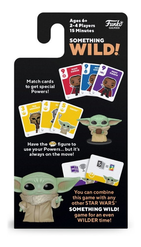 Imagen 2 de 3 de Funko Juego De Cartas Stars Wars Mandaloriano Grogu Original