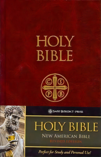 Standard Size Bible-nabre, De (nabre). Editorial Saint Benedict Press, Tapa Dura En Inglés