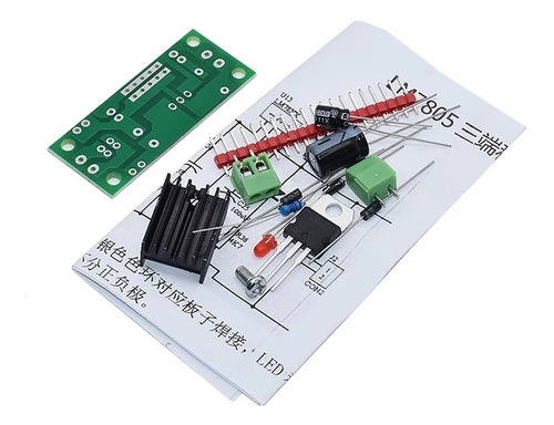 Regulador 7805 - Kit Fuente