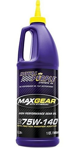 Aceite Royal Purple Max Gear 75w140 Quart