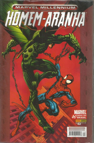Marvel Millennium Homem-aranha 63 - Bonellihq Cx238 P20