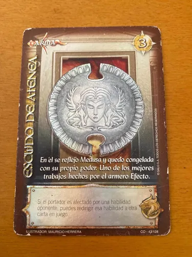 Escudo De Atenea Cartas Mitos Y Leyendas Myl (Usado)