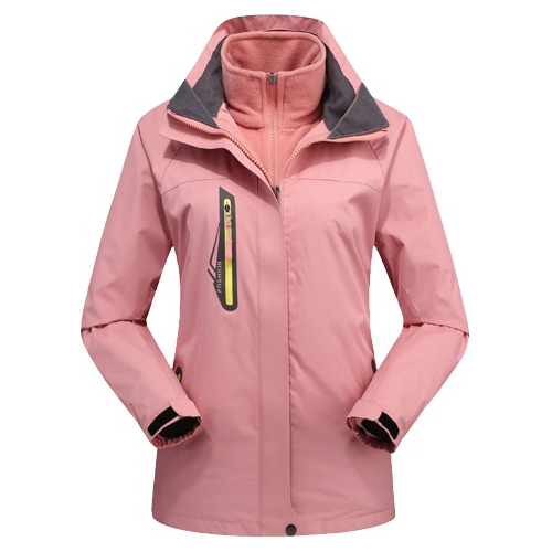 Parka Chaqueta De Esquí De Invierno De Lana 3 En 1 Mujer