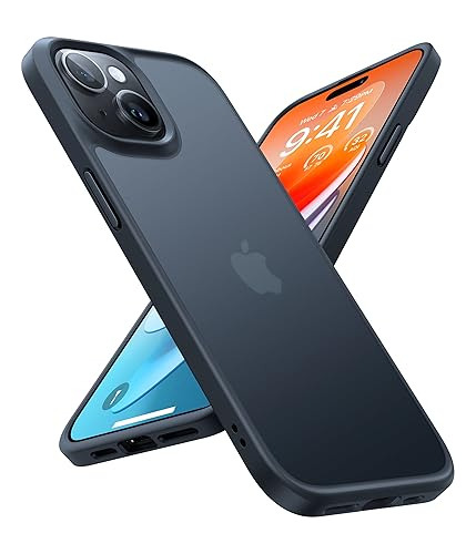 Funda Diseñada Para iPhone 15 Protección Contra Caídas Negra