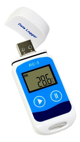 Data Logger Registrador De Temperatura Digital Usb Rc5