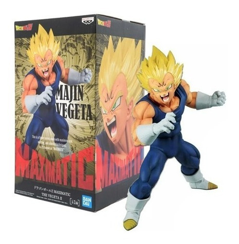 Figura Banpresto - Maximatic - Dragon Ball Z - Majin Vegeta