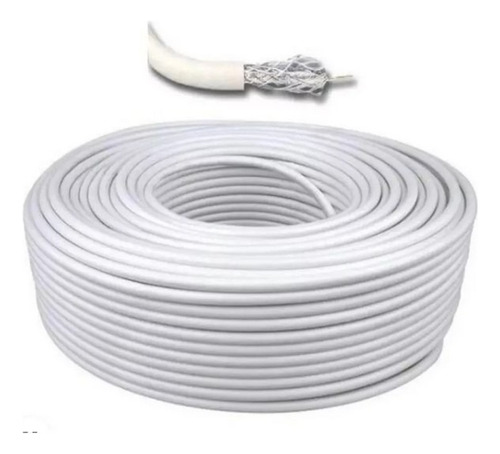 Cable Coaxial Rg6 Blanco 305 Mts Factura