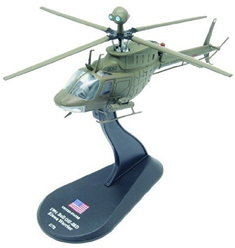 Campana Oh-58d Kiowa Fundición A Presión De 1:72 Modelo De H