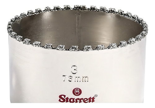 Serra Copo Diamantada 3 Polegadas 76mm - D0300 Starrett