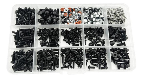 520pcs Kit De Tornillos Rc 1:10 Accesorios Repuestos Surtido