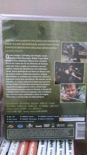 Amargo Pesadelo Dvd Original Lacrado - Burt Reynolds