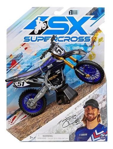 Supercross Moto Carrera Escala 1:10 Suspension 65700 Colecc