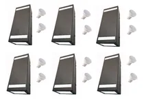 Comprar Aplique Pared Exterior Bidireccional Pack X6 + Lamparas Led