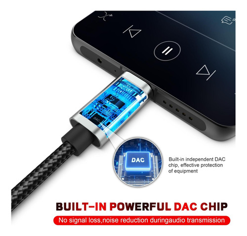 Cable De Audio Rca Usb C A 2 Rca, Type C A Dual Rca Stereo