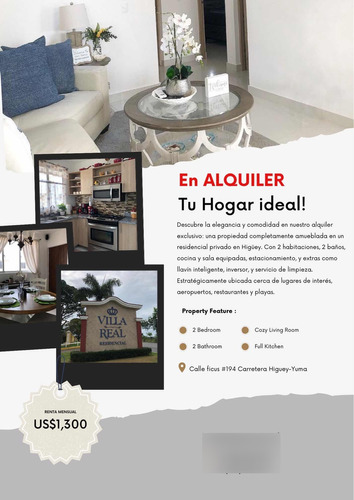 Acogedora Casa Completamente Amueblada Residencial Privado