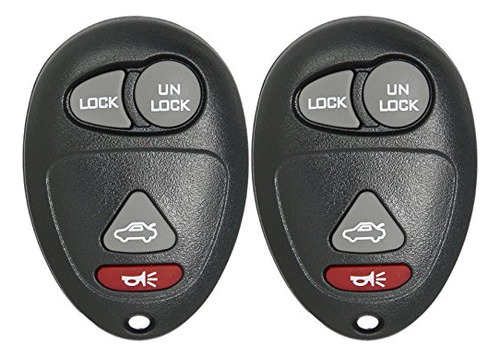 Keyless2go Replacement For Keyless Entry Car Key Fob Vehicle