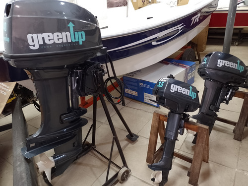 Motor Marino Fuera De Borda Green Up 40 Hp De 2 Tiempos