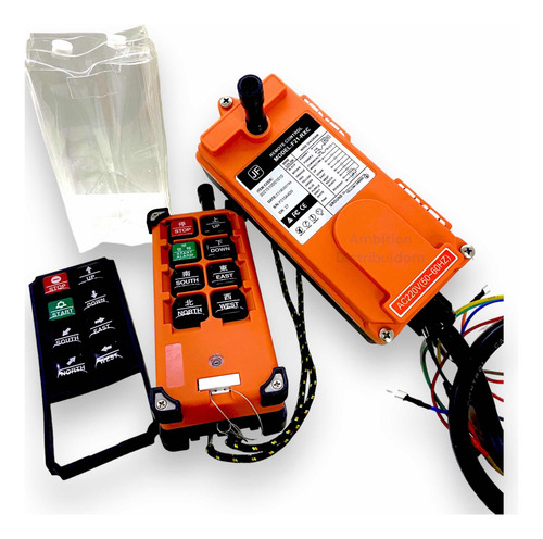 Transmissor E Receptor F21-e1b Para Ponte Rolante 220v 430mh