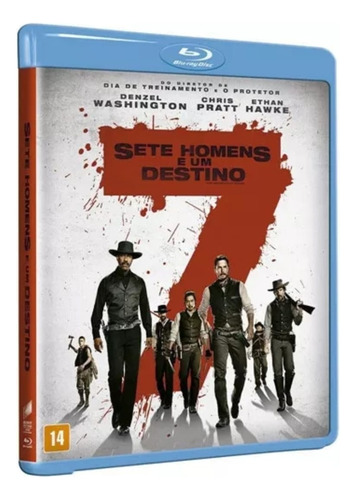 Blu-ray Sete Homens E Um Destino (2016) Original Lacrado