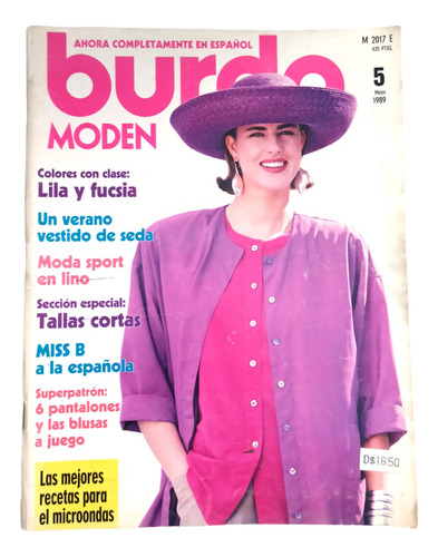 Revista Burda, Mayo 1989