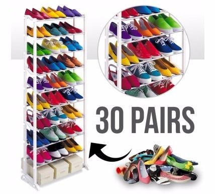 Organizador De Zapatos 30 Pares Rack Amazing Shoes