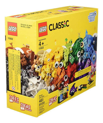 Lego Classic Bricks And Eyes Bloques De Construcción Para Ni