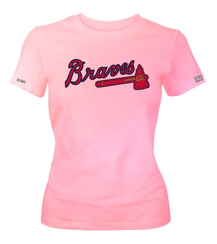 Camiseta Los Bravos De Atlanta Atlanta Braves Beisbol Ikrd