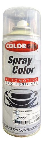Verniz Automotivo Spray Veniz Fosco 300ml Colorgin