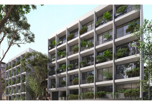 Departamento 71m2 Exterior Con Balcon 1 Recamara Y Estudio En Napoles