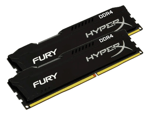 Memória Hyperx Fury 16gb 2400mhz Ddr4 Kingston Xmp 1.2v C15 (Usado)