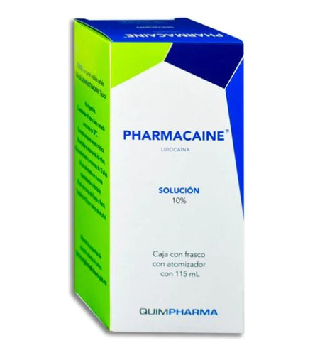 Pharmacaine Lidocaina Solucion 10% 115 Ml