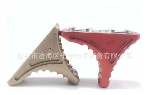 Mini Empuñadura Triangular Aluminio Para Maquetas