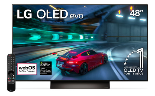 Pantalla LG Oled Evo 4k Smart Tv 2024 Thinq Ai Oled48c4psa