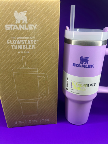 Vaso Termico Stanley Quencher 40oz Morado Lisa